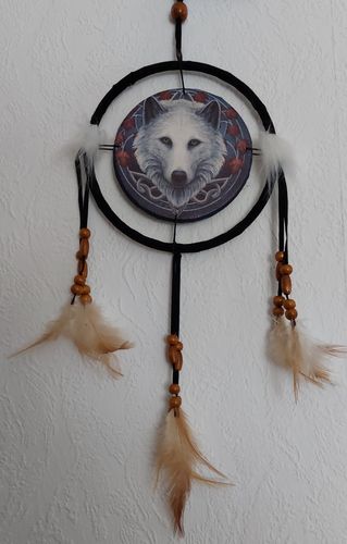 Traumfänger Wolf trible