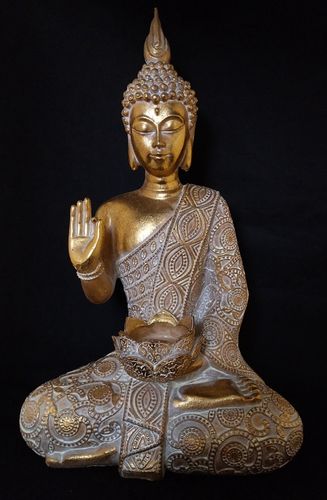 Buddha goldfarben gross